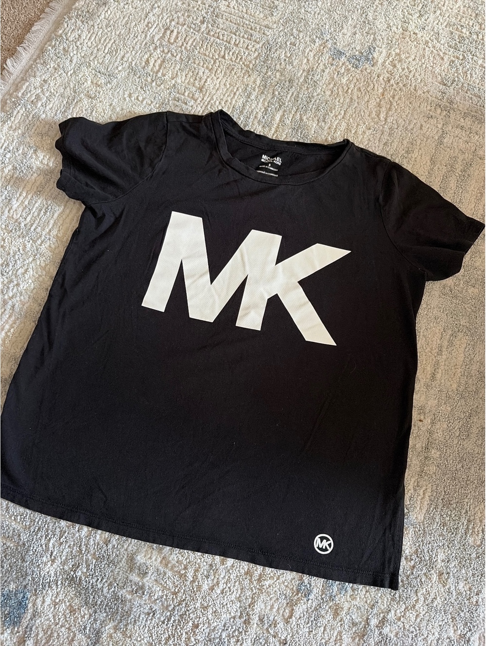Michael Kors Black Logo T-Shirt small